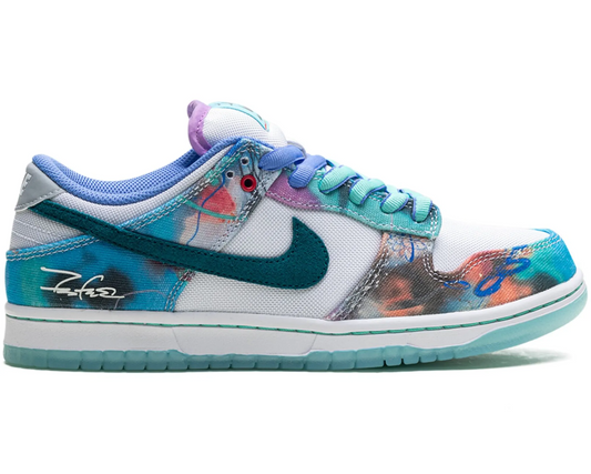 Futura Laboratories x SB Dunk Low “Bleached Aqua”