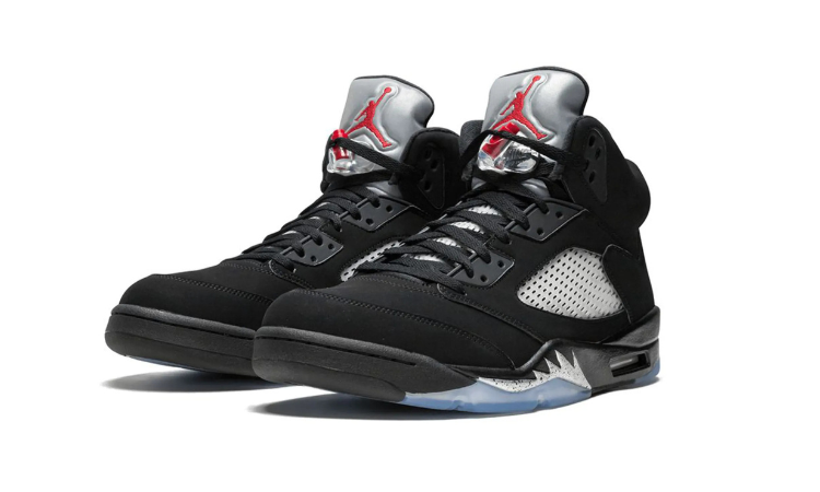 AJ 5 Retro Black Metallic