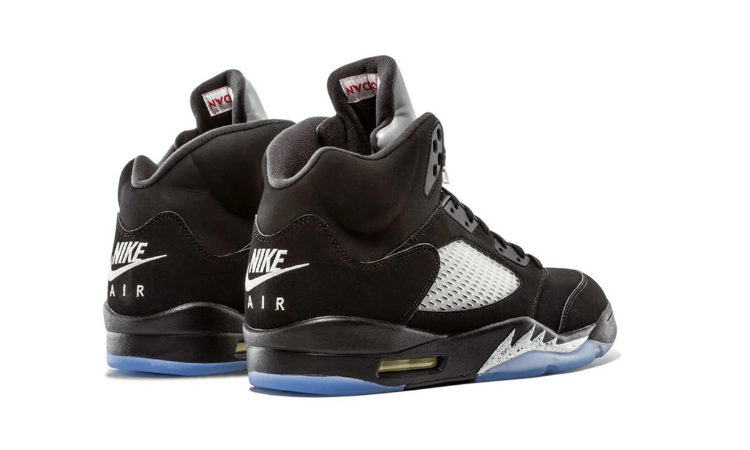 AJ 5 Retro Black Metallic